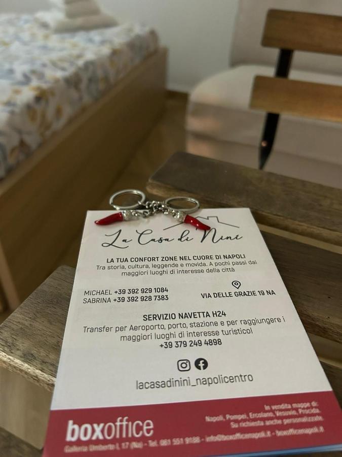 Ferienwohnung La Casa Di Nini Napoli Centro Exterior foto